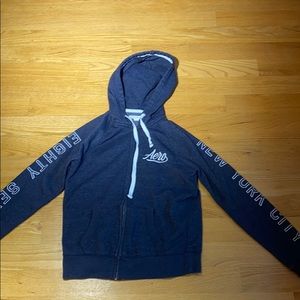 zip up hoodie!